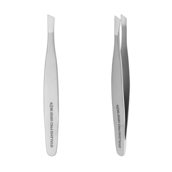 Eyebrow tweezers EXPERT 20 TYPE 3 (wide beveled)