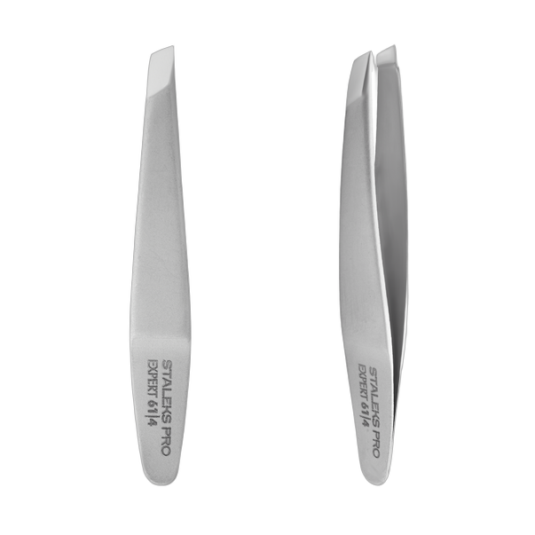Eyebrow tweezers EXPERT 61 TYPE 4 (narrow beveled)