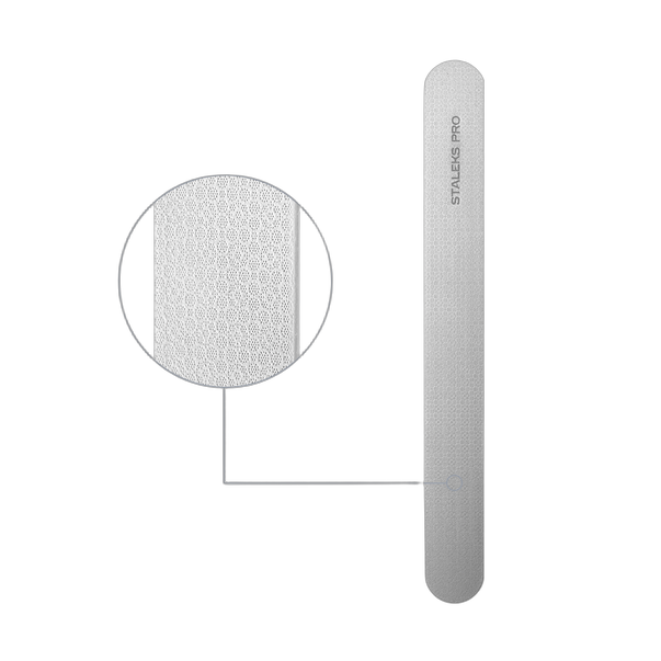 Straight Laser Nail File STALEKS PRO EXPERT 10 — 165 mm (Wide Straight)