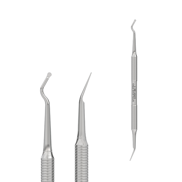 Pedikuuri kurett STALEKS PRO EXPERT 20 TYPE 1 (poolsfaar + piik)