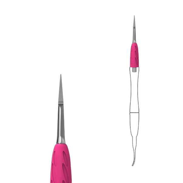 Pedikyyrne kyrett Staleks Pro Combo UNIQ 34, piik-vahetatav tooosa