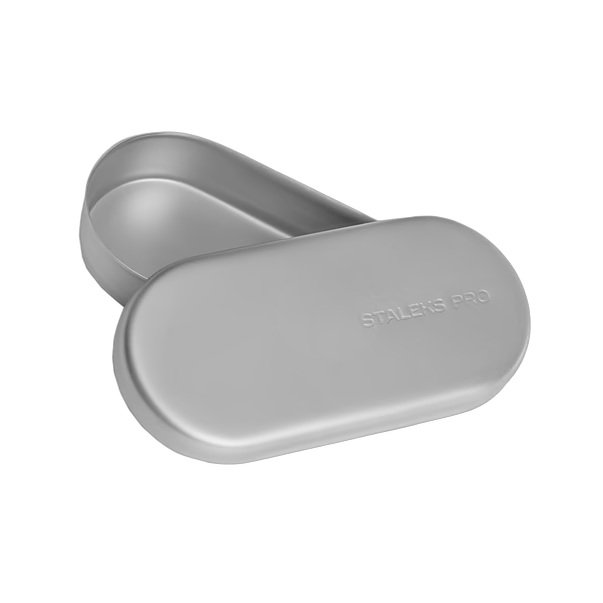 Лоток з кришкой для фрез STALEKS PRO EXPERT 20 TYPE 1 (90х40х15 мм)