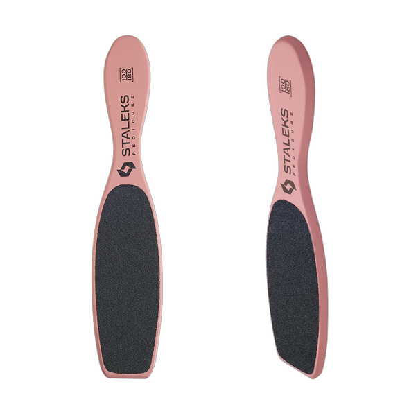 Пилка для пяток деревянная STALEKS BEAUTY & CARE 20 TYPE 3 (100 и 180 грит)