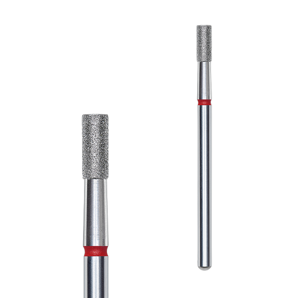 Teemantfrees silinder STALEKS PRO EXPERT 2,5 x 6 mm punane