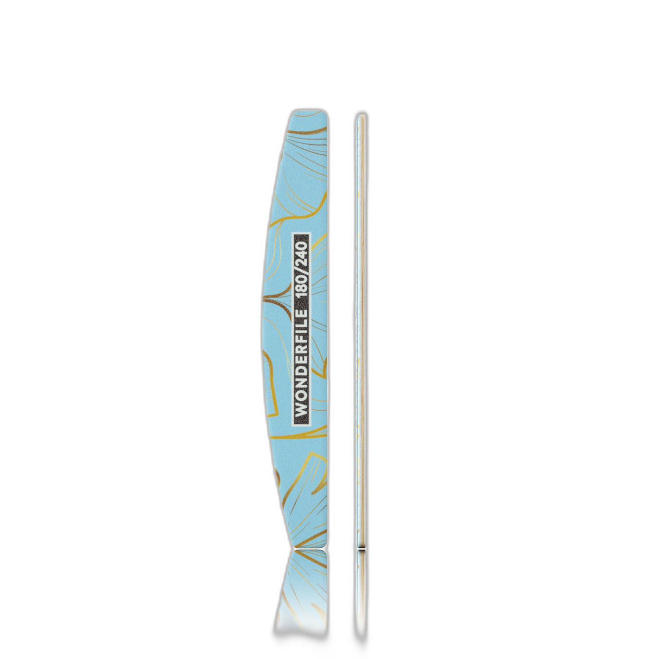 "Poolkuu" viil 180/240 grit puidust alusel 1 tk